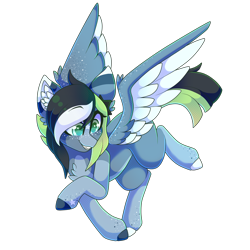 Size: 2000x2000 | Tagged: safe, artist:star-theft, derpibooru import, oc, pegasus, pony, colored wings, simple background, solo, transparent background, two toned wings, wings