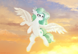 Size: 1920x1330 | Tagged: safe, artist:nyota71, derpibooru import, oc, oc only, pegasus, pony, female, flying, pegasus oc