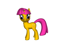 Size: 1200x900 | Tagged: safe, artist:bonbontheclown35, derpibooru import, sparkleworks, earth pony, pony, g3, g4, 3d, 3d pony creator, cute, female, g3 to g4, generation leap, mare, ponylumen, pose, simple background, smiling, sparklebetes, transparent background