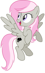 Size: 1938x3095 | Tagged: safe, artist:toutax, derpibooru import, oc, oc:sweet shutter, pegasus, pony, female, mare, open mouth, simple background, transparent background, vector