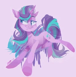 Size: 940x948 | Tagged: safe, artist:carmenbayliss1, derpibooru import, starlight glimmer, pony, unicorn, solo