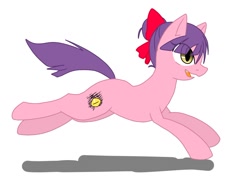 Size: 1280x931 | Tagged: safe, artist:namaenonaipony, derpibooru import, earth pony, pony, anime, gegege no kitaro, neko musume, palindrome get, ponified, simple background, solo, white background