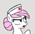 Size: 201x197 | Tagged: source needed, useless source url, safe, artist:kabayo, ponerpics import, nurse redheart, earth pony, pony, aggie.io, angry, female, hat, lowres, mare, nurse hat, open mouth, simple background, solo