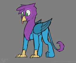 Size: 2400x2000 | Tagged: safe, artist:somber, derpibooru import, oc, oc only, griffon, griffon oc, male, solo