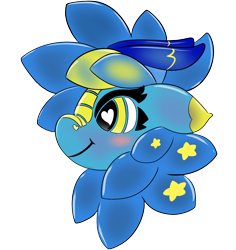 Size: 1456x1544 | Tagged: safe, artist:brainiac, derpibooru import, oc, oc only, oc:starrinite, inflatable pony, kirin, pony, cute, female, inflatable, mare, pool toy, simple background, solo, transparent background