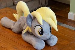 Size: 1280x854 | Tagged: safe, artist:azgchip, derpibooru import, derpy hooves, pegasus, pony, commission, cute, female, mare, photo, plushie