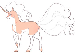 Size: 1280x896 | Tagged: safe, artist:delzol, derpibooru import, oc, oc only, pony, unicorn, colored hooves, horn, male, raised hoof, raised leg, simple background, solo, stallion, unicorn oc, white background