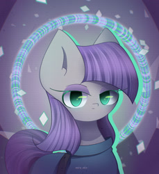 Size: 2200x2400 | Tagged: safe, artist:miryelis, derpibooru import, maud pie, earth pony, pony, big ears, clothes, dress, ears, green eyes, looking at you, my little pony, pie sisters, short hair, siblings, simple background, sisters, solo