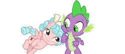 Size: 1006x435 | Tagged: safe, artist:memnoch, artist:sollace, edit, editor:undeadponysoldier, cozy glow, spike, dragon, pegasus, pony, alternate universe, cozybetes, cozyspike, cute, daaaaaaaaaaaw, female, filly, foal, freckles, happy, in love, looking at each other, male, reformed, shipping, simple background, spikabetes, straight, transparent background, vector, vector edit