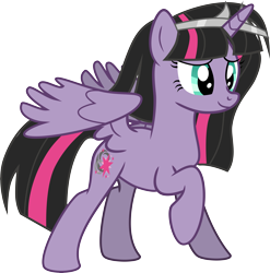 Size: 6007x6071 | Tagged: safe, artist:shootingstarsentry, derpibooru import, oc, oc:shadow spark, alicorn, pony, absurd resolution, female, mare, simple background, solo, transparent background, vector