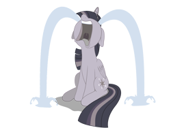 Size: 4000x3000 | Tagged: safe, artist:vvolllovv, artist:wardex101, derpibooru import, edit, edited edit, twilight sparkle, twilight sparkle (alicorn), alicorn, pony, the point of no return, crying, crylight sparkle, discorded, discorded twilight, female, high res, nose in the air, ocular gushers, open mouth, sad, simple background, sitting, solo, transparent background, twilight tragedy, uvula, vector, vector edit, volumetric mouth, wailing