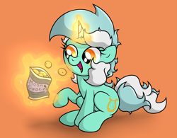 Size: 2717x2119 | Tagged: safe, artist:background basset, derpibooru import, lyra heartstrings, pony, unicorn, cookie, food, levitation, magic, open mouth, simple background, sitting, solo, telekinesis