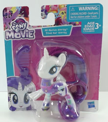 Size: 611x690 | Tagged: safe, derpibooru import, applejack, fluttershy, pinkie pie, rainbow dash, rarity, spike, tempest shadow, twilight sparkle, twilight sparkle (alicorn), alicorn, dragon, earth pony, pegasus, pony, unicorn, my little pony: the movie, box, broken horn, comb, flying, hasbro, horn, irl, magic, photo, toy