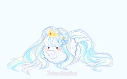 Size: 1750x1101 | Tagged: safe, artist:krissstudios, derpibooru import, oc, pony, chubbie, crown, jewelry, regalia, solo