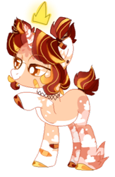 Size: 243x373 | Tagged: safe, artist:goldlines005, derpibooru import, oc, oc only, pony, unicorn, crown, ear piercing, glasses, hoof polish, horn, jewelry, piercing, raised hoof, raised leg, regalia, simple background, solo, transparent background, unicorn oc