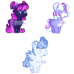 Size: 1280x1280 | Tagged: safe, artist:goldlines005, derpibooru import, oc, oc only, pegasus, pony, unicorn, chest fluff, female, horn, mare, pegasus oc, simple background, transparent background, unicorn oc