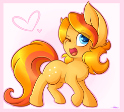 Size: 3326x3012 | Tagged: artist needed, safe, derpibooru import, oc, oc:aurora australis, earth pony, pony, bau, female, mare, mascot, signature, solo