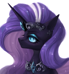 Size: 2400x2600 | Tagged: safe, artist:inarimayer, derpibooru import, nightmare rarity, pony, unicorn, solo