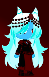 Size: 528x818 | Tagged: safe, artist:rwby-fan1234, derpibooru import, trixie, equestria girls, chibi, gacha, gacha life