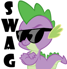 Size: 221x228 | Tagged: safe, derpibooru import, spike, dragon, caption, image macro, meme, simple background, solo, sunglasses, swag, text, white background