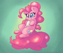 Size: 2990x2527 | Tagged: safe, artist:leadhooves, derpibooru import, pinkie pie, earth pony, pony, cup, cute, diapinkes, drink, drinking, drinking straw, female, high res, hoof hold, mare, smiling, solo, unshorn fetlocks