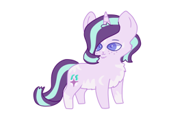 Size: 1024x768 | Tagged: safe, artist:radio-scratch, derpibooru import, starlight glimmer, pony, unicorn, chest fluff, simple background, solo, transparent background