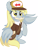 Size: 5878x7703 | Tagged: safe, artist:cyanlightning, derpibooru import, derpy hooves, pegasus, pony, .svg available, absurd resolution, blushing, ear fluff, ears, female, hat, mail, mailmare, mare, mouth hold, simple background, sitting, solo, transparent background, vector, wings