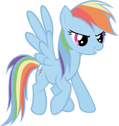 Size: 751x795 | Tagged: safe, artist:lilcinnamon, derpibooru import, rainbow dash, pegasus, pony, female, mare, simple background, solo, transparent background, vector