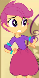 Size: 1920x3835 | Tagged: safe, derpibooru import, screencap, scootaloo, a photo booth story, eqg summertime shorts, equestria girls, cropped, fall formal outfits, female, solo