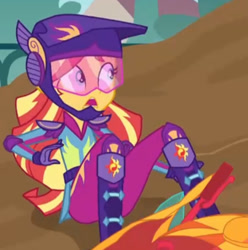 Size: 1125x1133 | Tagged: safe, derpibooru import, screencap, sunset shimmer, equestria girls, friendship games, cropped, solo