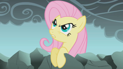 Size: 1280x720 | Tagged: safe, derpibooru import, screencap, fluttershy, pegasus, pony, dragonshy, season 1, angry, badass, cute, female, flutterbadass, how dare you?, madorable, mare, shyabetes, solo