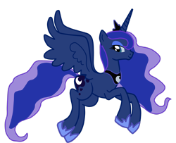 Size: 2716x2209 | Tagged: safe, artist:pinkiemina, derpibooru import, princess luna, alicorn, pony, female, high res, mare, simple background, solo, transparent background, vector