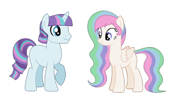 Size: 2988x1644 | Tagged: safe, artist:cindydreamlight, derpibooru import, oc, oc only, pegasus, pony, unicorn, female, male, mare, simple background, stallion, transparent background