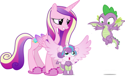 Size: 1145x698 | Tagged: safe, artist:cyanlightning, artist:kimberlythehedgie, artist:sketchmcreations, artist:stillfire, edit, edited edit, editor:slayerbvc, editor:undeadponysoldier, princess cadance, princess flurry heart, spike, alicorn, dragon, pony, family appreciation day, baby, baby pony, costume, cute, cutedance, family, female, filly, flattened, flurrybetes, flying, foal, happy, looking at each other, looking down, looking up, male, mare, missing accessory, mother and child, mother and daughter, nasal strip, pajamas, parent and child, simple background, slippers, spikabetes, spikelove, spread wings, transparent background, uncle and niece, uncle spike, vector, vector edit, winged spike, wings, zipper