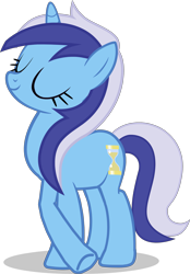 Size: 2095x3006 | Tagged: safe, derpibooru import, minuette, pony, unicorn, crossed hooves, eyes closed, female, mare, simple background, solo, transparent background