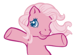 Size: 3385x2490 | Tagged: safe, derpibooru import, pinkie pie (g3), earth pony, pony, g3, my little pony live, arms in the air, bipedal, flowing mane, half body, official, pose, simple, simple background, solo, stock vector, transparent background, vector