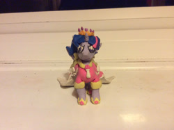 Size: 2592x1936 | Tagged: safe, artist:boogeyboy1, derpibooru import, twilight sparkle, twilight sparkle (alicorn), alicorn, pony, unicorn, clay, clothes, coronation dress, cute, dress, high res, model, palindrome get, photo, twiabetes