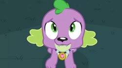 Size: 3410x1920 | Tagged: safe, derpibooru import, screencap, spike, spike the regular dog, dog, equestria girls, friendship games, high res, male, solo, unleash the magic