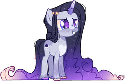 Size: 1732x1125 | Tagged: safe, artist:kurosawakuro, derpibooru import, oc, pony, unicorn, female, simple background, solo, teenager, transparent background