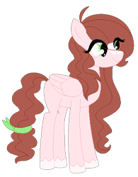 Size: 375x482 | Tagged: safe, artist:tragedy-kaz, derpibooru import, oc, oc only, pegasus, pony, base used, eye clipping through hair, eyelashes, female, folded wings, full body, hooves, mare, pegasus oc, simple background, smiling, solo, standing, tail, transparent background, unshorn fetlocks, wings