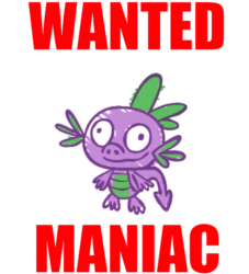 Size: 871x960 | Tagged: safe, edit, editor:undeadponysoldier, spike, dragon, series:spikebob scalepants, spike at your service, dragon code, hall monitor, male, reference, smiling, solo, spongebob reference, spongebob squarepants, text, wanted maniac, wanted poster