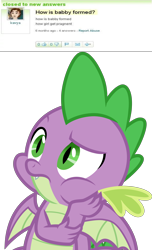 Size: 3000x4923 | Tagged: safe, artist:cloudyglow, derpibooru import, edit, spike, dragon, human, the last laugh, male, meme, simple background, solo, transparent background, winged spike, wings