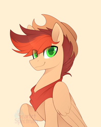 Size: 916x1150 | Tagged: safe, artist:scarlet-spectrum, derpibooru import, oc, oc only, pegasus, pony, solo