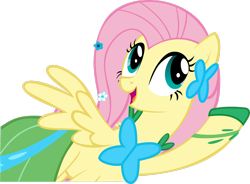 Size: 2852x2103 | Tagged: safe, artist:lunabubble-ede96, derpibooru import, fluttershy, pegasus, pony, the best night ever, clothes, dress, female, gala dress, mare, simple background, solo, transparent background, vector