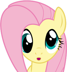 Size: 2360x2541 | Tagged: safe, artist:lunabubble-ede96, derpibooru import, fluttershy, pegasus, pony, derp, female, high res, mare, simple background, solo, transparent background, vector