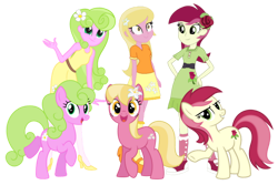 Size: 1280x854 | Tagged: safe, artist:bluemeganium, artist:darthlena, artist:flameprincess3535, artist:flutterguy317, artist:media1997, artist:silvervectors, artist:sketchmcreations, derpibooru import, daisy, flower wishes, lily, lily valley, roseluck, earth pony, pony, equestria girls, cute, equestria girls-ified, female, flower, flower in hair, flower trio, human ponidox, lilybetes, mare, self paradox, self ponidox, simple background, transparent background, vector