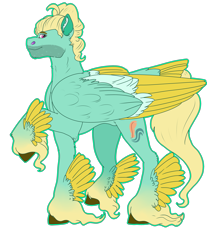 Size: 3900x4700 | Tagged: safe, artist:sashakruchkinatv, derpibooru import, zephyr breeze, pony, feathered fetlocks, simple background, solo, tail, tail feathers, transparent background