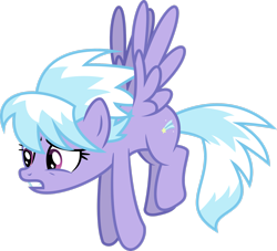 Size: 2569x2334 | Tagged: safe, artist:skie-vinyl, derpibooru import, cloudchaser, pegasus, pony, .svg available, female, flying, full body, gritted teeth, high res, hooves, mare, simple background, solo, spread wings, tail, transparent background, two toned mane, two toned tail, vector, wings