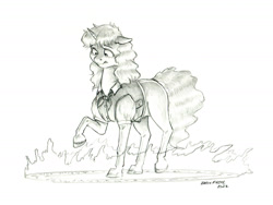 Size: 1400x1054 | Tagged: safe, artist:baron engel, derpibooru import, oc, oc:free n'clear, pegasus, pony, female, filly, foal, monochrome, pencil drawing, traditional art