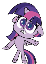 Size: 626x868 | Tagged: safe, derpibooru import, edit, edited screencap, screencap, twilight sparkle, twilight sparkle (alicorn), alicorn, pony, my little pony: pony life, princess probz, background removed, bipedal, ears, female, floppy ears, mare, not a vector, simple background, solo, transparent background